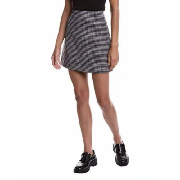 Club Monaco Women’s Skirt Houndstooth Size 4 EUC - Picture 1 of 6